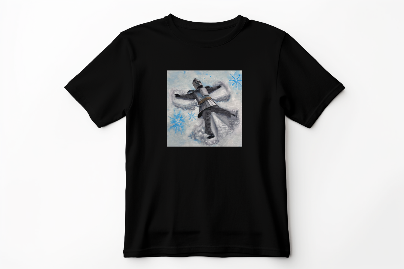 Knight Snow Angel T-Shirt